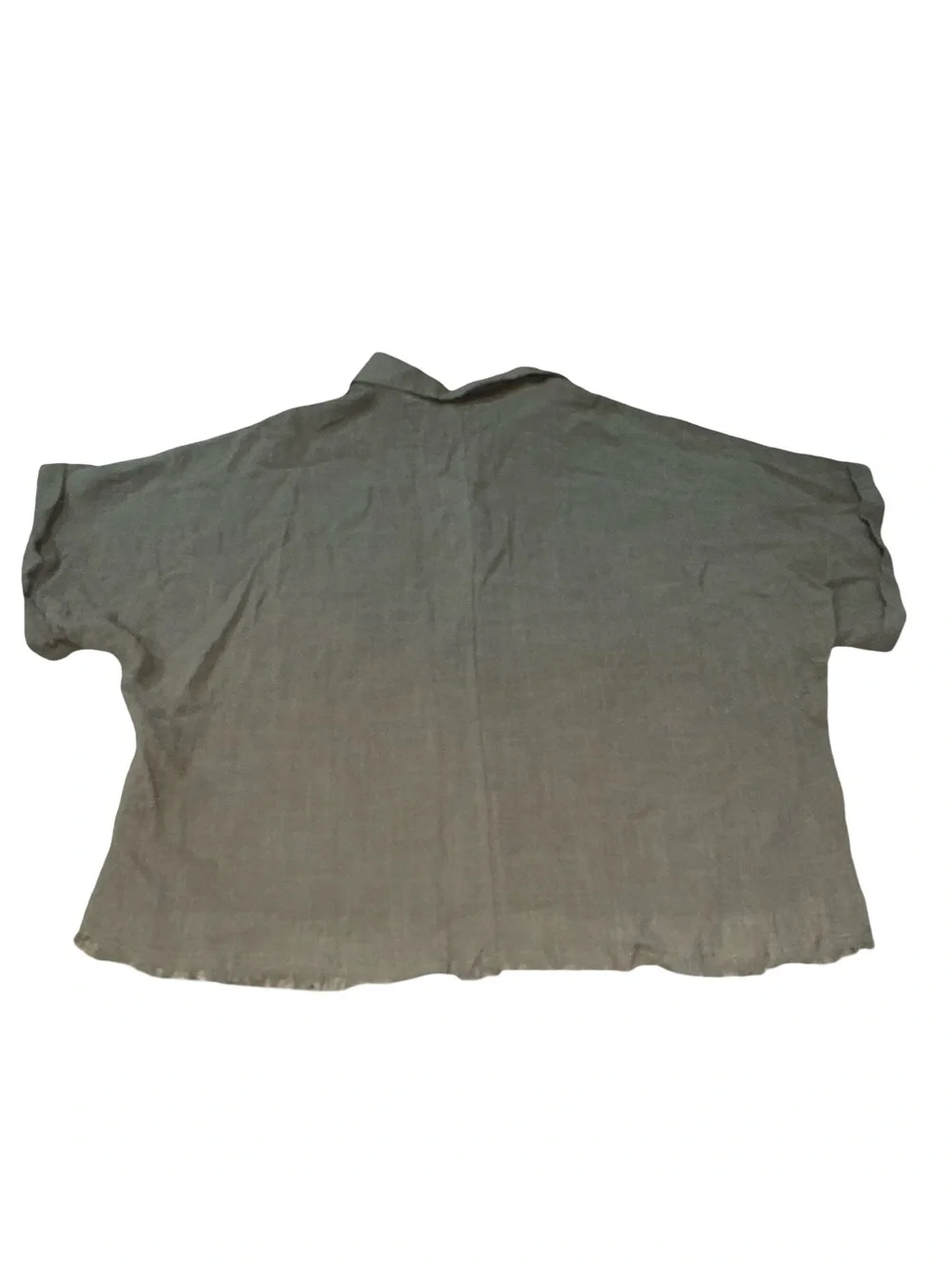 Fashion Nova cotton Easy Breezy Linen Short Set Olive Green M Matching Lounge
